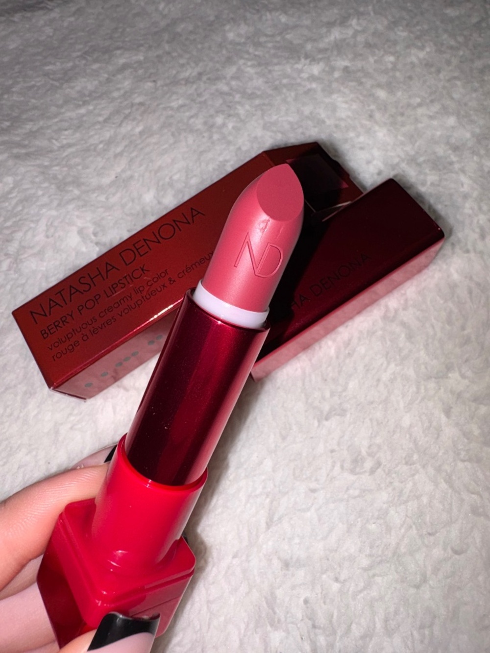 Berry Pop lipstick by Natasha Denona